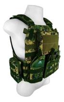 Colete Modular Plate Carrier + 8 Peças MARPAT