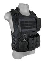 Colete Modular Tático Close nível 3a +5 Acessórios JA Rio Militar Colete Modular Tático Close nível 3a +5 Acessórios JA Rio Militar