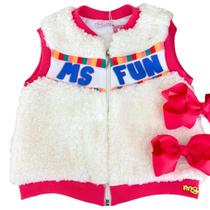 Colete Mon Sucré Fruit Fun De Pelinhos Inverno Colete Mon Sucré Fruit Fun De Pelinhos Inverno