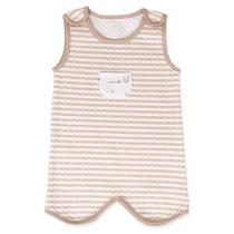 Colete organicboom Gomgomi Stripe Sleeping acolchoado Jacquard Baby Colete organicboom Gomgomi Stripe Sleeping acolchoado Jacquard Baby