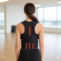 Colete Ortopédico Corretor de Postura Ajustável Lombar e Cervical Para Coluna Colete Ortopédico Corretor de Postura Ajustável Lombar e Cervical Para Coluna