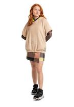 Colete Oversize em Fleece Infantil Feminino Gloss