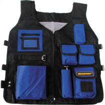 Colete P/Ferram 10 Bolsos Brasfort 7567 Colete P/Ferram 10 Bolsos Brasfort 7567