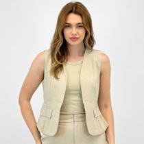 Colete Pacific Blue em Tecido Feminino