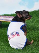 Colete Para Animais De Estimação Com Letras Gráficas - M