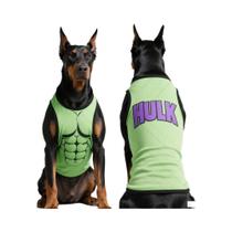 Colete Para Cães Com Estampa De Músculos Do Hulk, Secagem Rápida E Respirável, Roupa Para Animais De