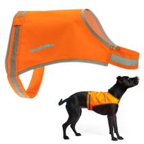 Colete para cães SafetyPup XD Lite Blaze Orange Reflective Large