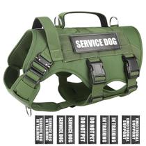 Colete para cães WINSEE Service Dog para cães médios, verde Colete para cães WINSEE Service Dog para cães médios, verde