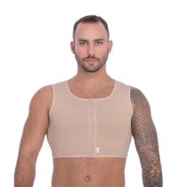 Colete para ginecomastia - Marca Corpo Pele Cor:ChocolateTamanho:GG Colete para ginecomastia - Marca Corpo Pele Cor:ChocolateTamanho:GG