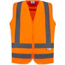 Colete Para Sinalizacao Kalipso Sem Bolso Laranja G 100112 Colete Para Sinalizacao Kalipso Sem Bolso Laranja G 100112
