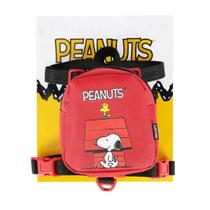 Colete Peitoral Com Mochila E Guia 3 em 1 Snoopy Oficial Para Cães Up4you -