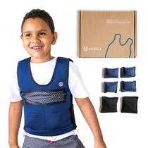 Colete Pesado Harkla para Crianças com 1kg de Compressão de Neoprene