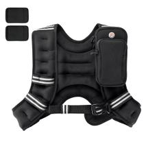 Colete pesado PACEARTH 10kg com faixa reflexiva