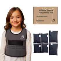 Colete Pesado Touch & Co. Médio para Crianças 0,9 kg Ajustável Colete Pesado Touch & Co. Médio para Crianças 0,9 kg Ajustável