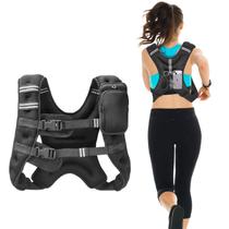 Colete pesado VEVOR 7,26 kg com faixa reflexiva para homens e mulheres Colete pesado VEVOR 7,26 kg com faixa reflexiva para homens e mulheres