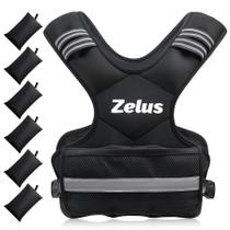 Colete pesado ZELUS ajustável de 5-9 kg para homens e mulheres