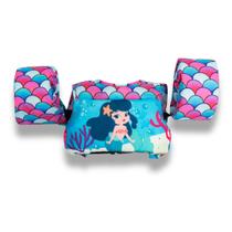 Colete Piscina Criança Infantil Kids Bóia De Braço Não Fura SEREIA ROXO Suporta Até 25kg Colete Piscina Criança Infantil Kids Bóia De Braço Não Fura SEREIA ROXO Suporta Até 25kg