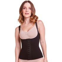 Colete Plié De Sustentação Com Alça Modelo Feminino Redutor E Modelador