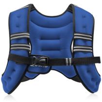 Colete ponderado ZELUS 3,6 kg/4,5 kg/5,4 kg/7,2 kg/9 kg/11,3 kg/13,6 kg azul