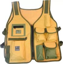 Colete Porta Ferramentas 7 Bolsos Pesca Eletricista Suporte