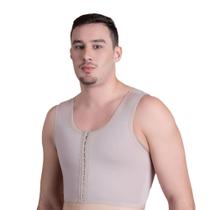 Colete Pós Cirúrgico Para Ginecomastia Chocolate New Form