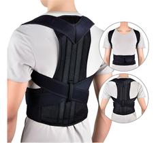 Colete Postural Coluna Unissex Postura Lombar Ajustável Colete Postural Coluna Unissex Postura Lombar Ajustável