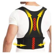 Colete Postural Lombar Corretor Alinhador Coluna Reforçado