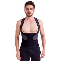 Colete Postural Masculino Cinta Modeladora Esbelt Colete Postural Masculino Cinta Modeladora Esbelt