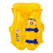 Colete Proteção Inflável Infantil Com Regulagem Para Praia e Priscina 46CM - Dm toys