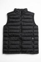 Colete Puffer Masculino em Nylon com Zíper Broken Rules Colete Puffer Masculino em Nylon com Zíper Broken Rules