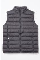 Colete Puffer Masculino em Nylon com Zíper Broken Rules Colete Puffer Masculino em Nylon com Zíper Broken Rules