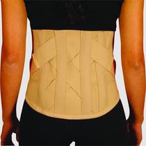 Colete Putti Elástico Baixo Com Duralumínio Lordoses - Bege