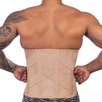 Colete Putti Elástico Baixo - Lordoses - Bege - Glc