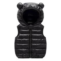 Colete Quente Para Bebês Meninos E Meninas, Jaqueta Com Capuz Para Outono E Inverno, Colete De