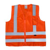 Colete refletivo 1 bolso laranja XXG - 13059