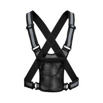 Colete Refletivo Ajustável para Corrida, Ciclismo e Controle de Tráfego