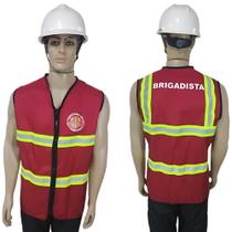 Colete Refletivo Brigada De Incêndio - Alta Visibilidade