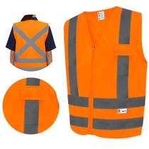 Colete Refletivo Com 1 Bolso Fluorescente Segurança Alta Visibilidade Kalipso Colete Refletivo Com 1 Bolso Fluorescente Segurança Alta Visibilidade Kalipso