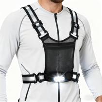Colete refletivo com luz para corrida juxonlix com sensor de gestos Colete refletivo com luz para corrida juxonlix com sensor de gestos