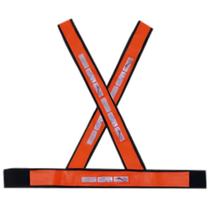 Colete Refletivo de Sinalização Tipo X Noturno com Faixa Prata EVALD