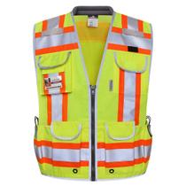 Colete refletivo Dib Safety Heavy Duty High Visibility Yellow Colete refletivo Dib Safety Heavy Duty High Visibility Yellow