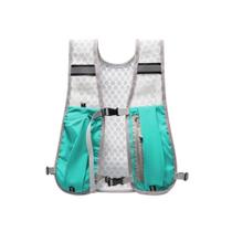 Colete Refletivo Leve Para Corrida Com Bolso Para Hidratação E Compartimento Para Celular