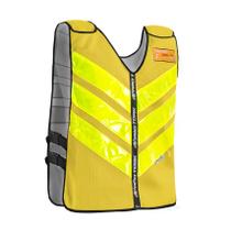 Colete Refletivo Moto Boy Adulto Cromo Forte One