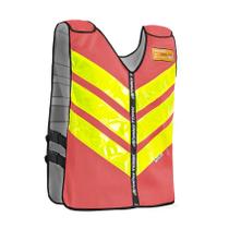 Colete Refletivo Moto Boy Adulto Cromo Forte One