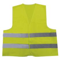 Colete Refletivo Poliéster Amarelo Fluorecente - Worker Colete Refletivo Poliéster Amarelo Fluorecente - Worker