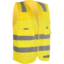 Colete Refletivo Tipo Blusão Com Bolso Amarelo Cv 106Vonder