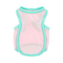 Colete Refrigerante Universal Respirável Para Cães E Gatos, Em Seda Gelada, Cor Sólida, Roupa De