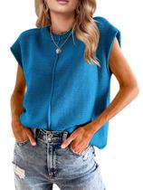 Colete Regata Seiciviy 2025 Trendy Loose Knit Blue