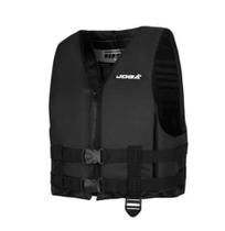 Colete Salva Vidas 150kg Preto Joga Barco Jet Ski Stand Up