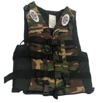 Colete Salva Vidas 80Kg a 90Kg Regulável C/ Apito Emergência